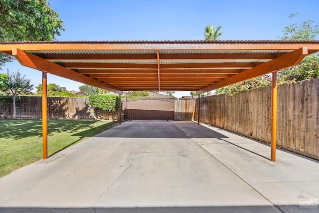 4512 Orrick Ct, Bakersfield, CA 93308 - view of parking / parking lot featuring a gate