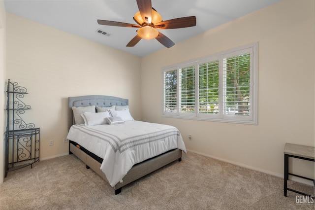 5703 Park Pl, Bakersfield, CA 93306 - bedroom featuring carpet floors and ceiling fan