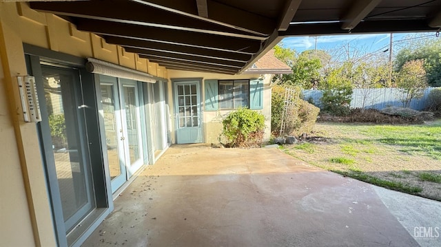 view of patio / terrace