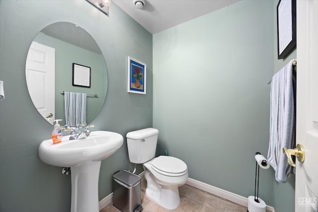 9221 Via Lugano, Bakersfield, CA 93312 - bathroom featuring toilet and baseboards