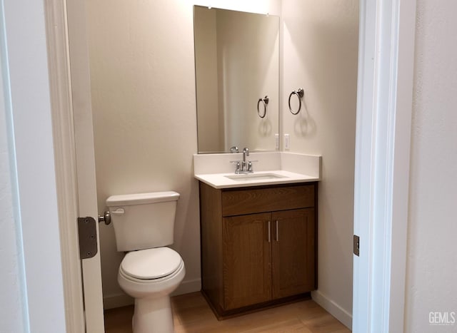 16903 Mairs Dr, Bakersfield, CA 93314 - bathroom featuring vanity and wood finished floors