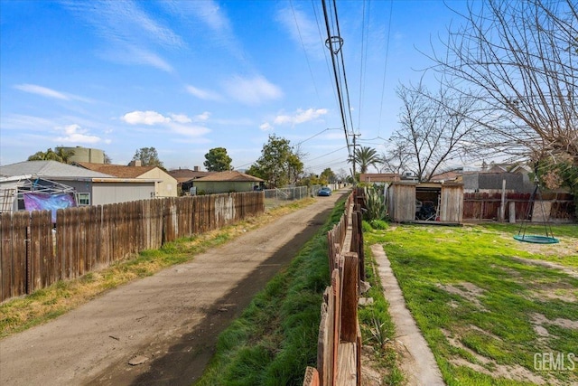 view of yard