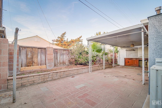 view of patio / terrace