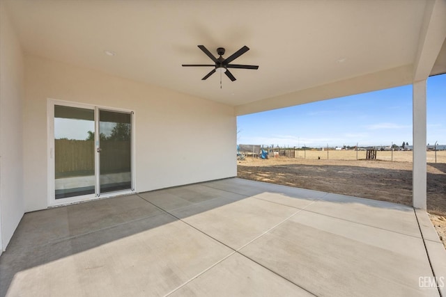 30717 Paseo De Pico, Shafter, CA 93263 - view of patio / terrace featuring a ceiling fan