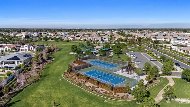 birds eye view of property featuring a residential view