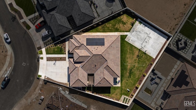 aerial view