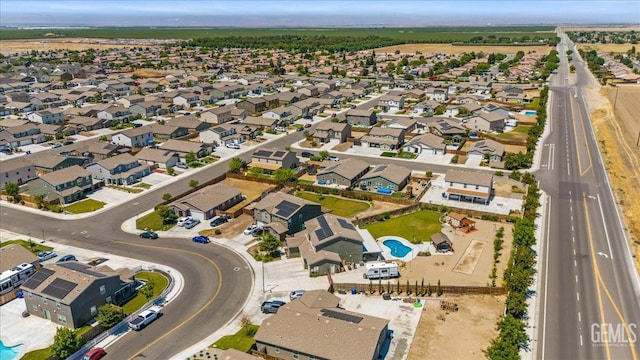 10026 Murfreesboro Dr, Bakersfield, CA 93311 - aerial view of property's location with nearby suburban area and a pool area