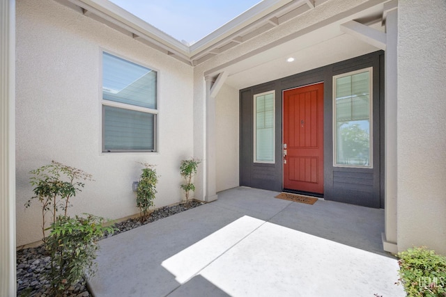 14610 Coyle Cir, Bakersfield, CA 93311 - property entrance with stucco siding