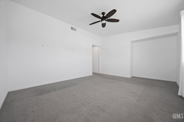 14610 Coyle Cir, Bakersfield, CA 93311 - spare room with a ceiling fan and carpet