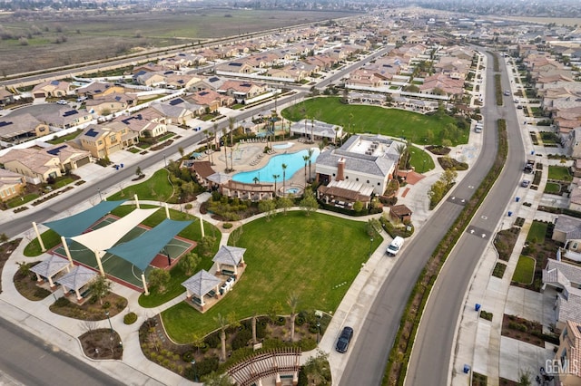 14610 Coyle Cir, Bakersfield, CA 93311 - view of property location with a pool and nearby suburban area