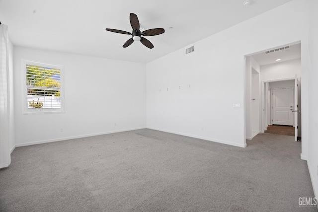 14610 Coyle Cir, Bakersfield, CA 93311 - spare room with ceiling fan and carpet