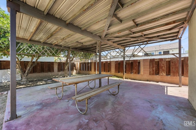 3201 Pomona St, Bakersfield, CA 93305 - fenced backyard featuring a patio area