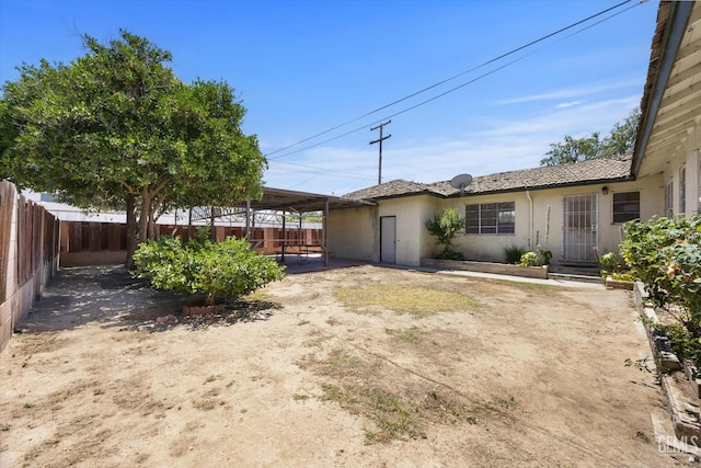 3201 Pomona St, Bakersfield, CA 93305 - view of fenced backyard