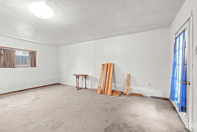 102 Wetherley Dr, Bakersfield, CA 93309 - empty room featuring unfinished concrete flooring