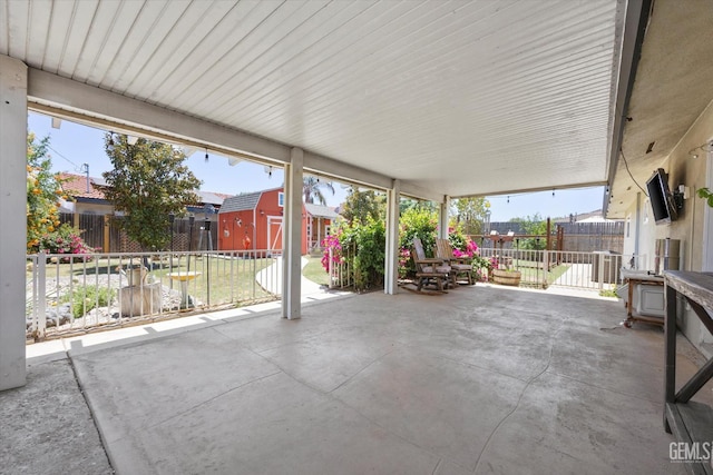 5906 Ronald Way, Bakersfield, CA 93308 - fenced backyard featuring a patio and a shed