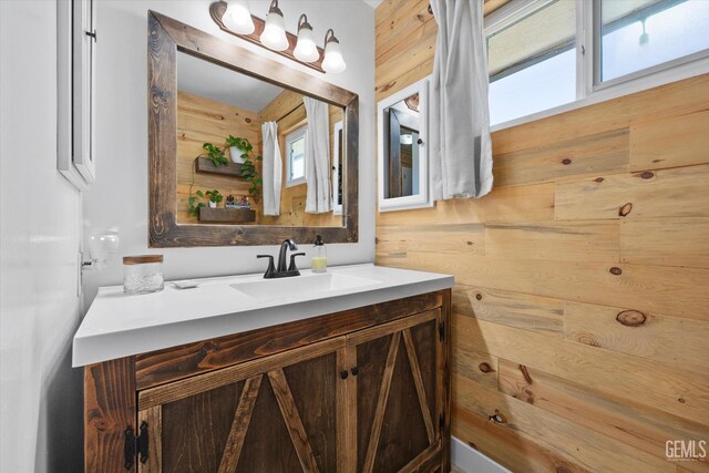 5906 Ronald Way, Bakersfield, CA 93308 - bathroom with healthy amount of natural light and vanity