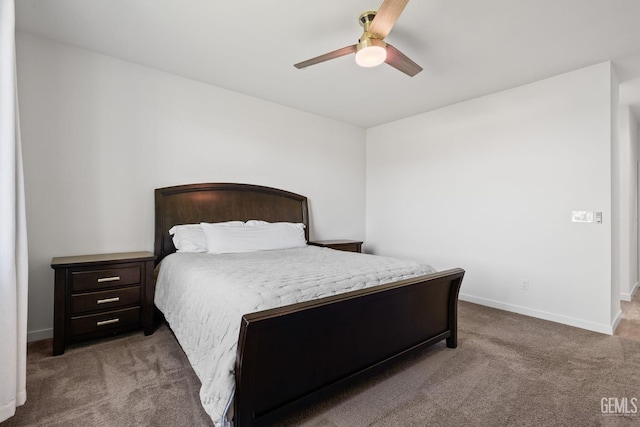 713 Winooski Ct, Bakersfield, CA 93314 - bedroom featuring carpet flooring and ceiling fan