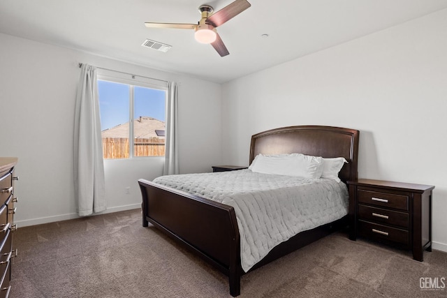 713 Winooski Ct, Bakersfield, CA 93314 - bedroom with carpet flooring and ceiling fan