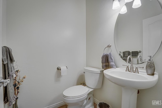 bathroom with toilet