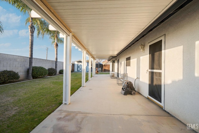 view of patio