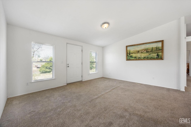 11543 Jay Dr, Caliente, CA 93518 - carpeted spare room with lofted ceiling and plenty of natural light