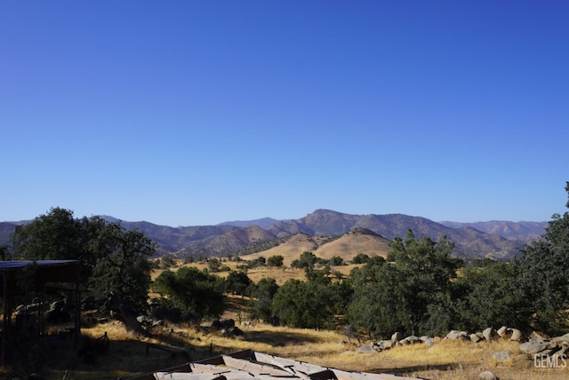 view of mountain feature