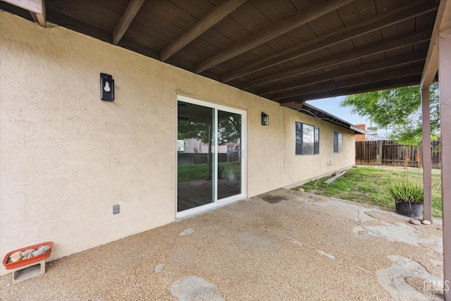 2904 Brock Way, Bakersfield, CA 93306 - view of patio with fence