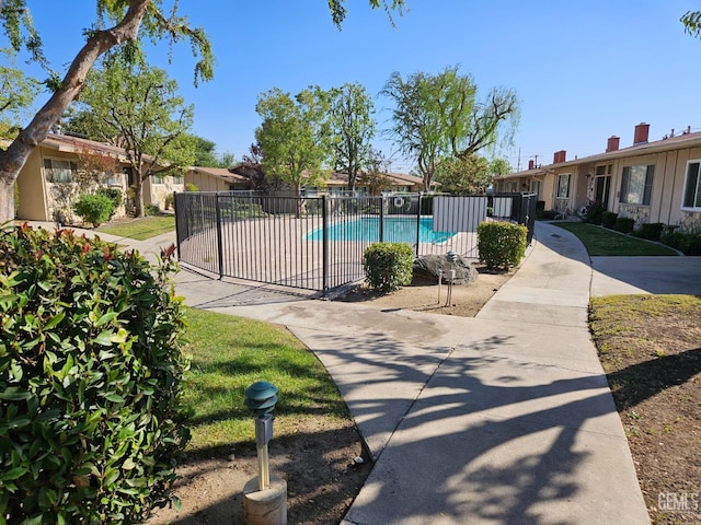 view of pool