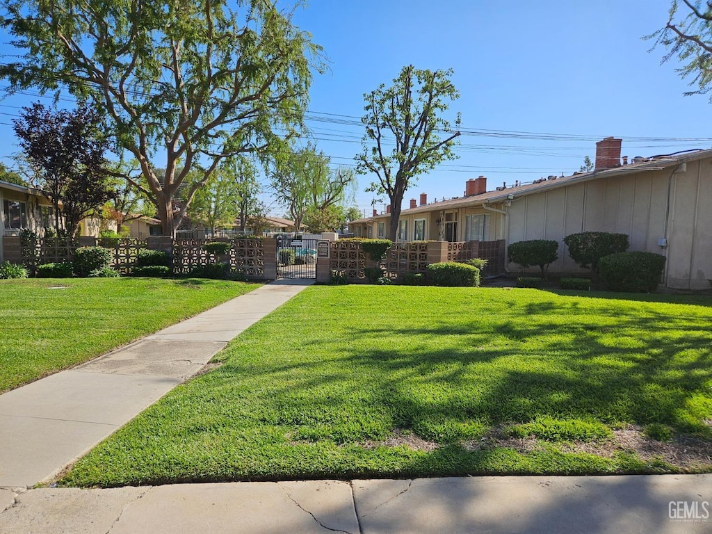 view of yard