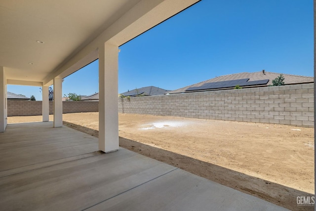 8708 Tamburlane Ct, Bakersfield, CA 93314 - fenced backyard featuring a patio