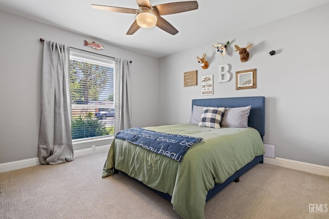 401 Via Carisma, Bakersfield, CA 93309 - bedroom featuring multiple windows, carpet floors, and baseboards