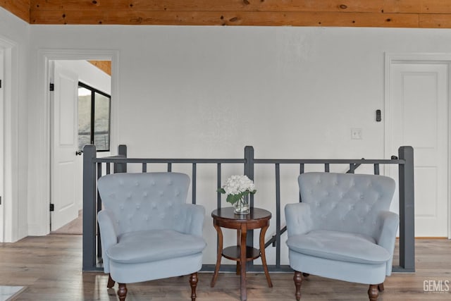 24501 Pueblo Ct, Tehachapi, CA 93561 - sitting room with wood finished floors