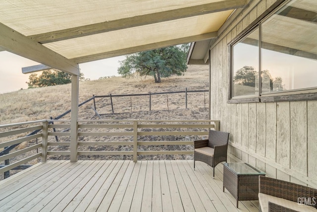 24501 Pueblo Ct, Tehachapi, CA 93561 - view of wooden terrace