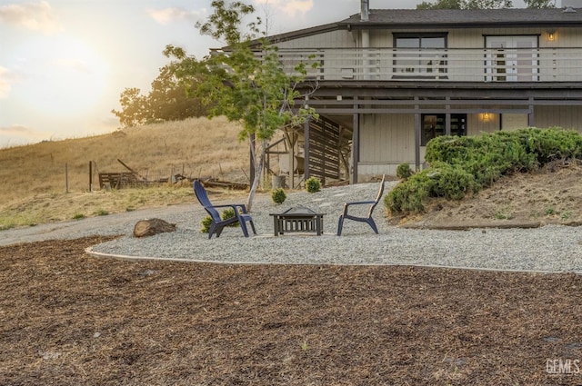 24501 Pueblo Ct, Tehachapi, CA 93561 - view of yard