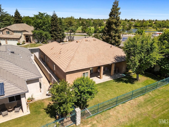 9005 Via Lugano, Bakersfield, CA 93312 - view of subject property featuring a tree filled landscape