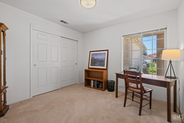 10400 Walnut Creek Ct, Bakersfield, CA 93311 - view of carpeted home office