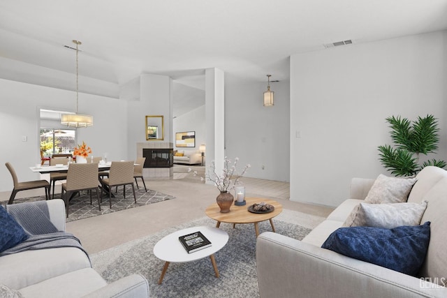 10400 Walnut Creek Ct, Bakersfield, CA 93311 - living room with light colored carpet