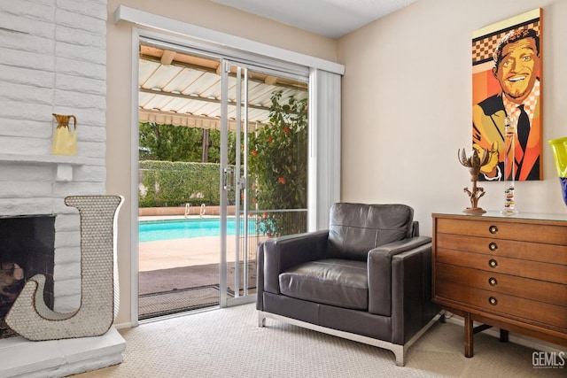 2924 Elm St, Bakersfield, CA 93301 - living area featuring carpet floors