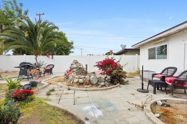 3700 Wenatchee Ave, Bakersfield, CA 93306 - view of patio / terrace with a fenced backyard