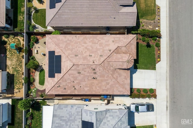 drone / aerial view