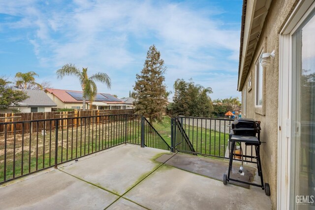 408 Brite Meadow Ct, Bakersfield, CA 93308 - view of patio featuring a grill