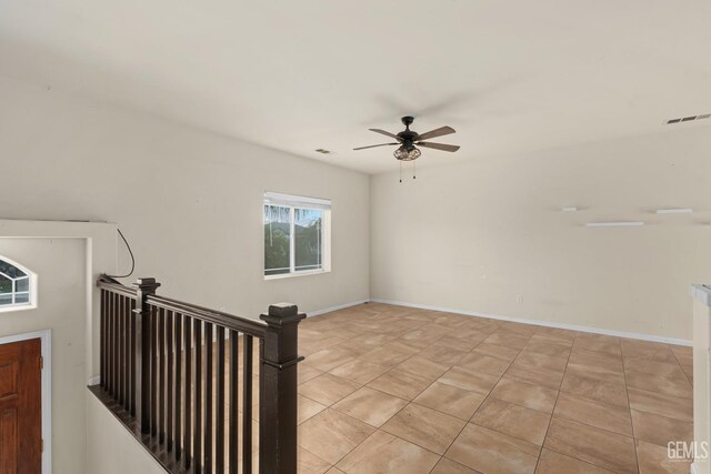 408 Brite Meadow Ct, Bakersfield, CA 93308 - spare room with a ceiling fan and baseboards
