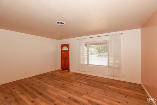 interior space featuring hardwood / wood-style floors