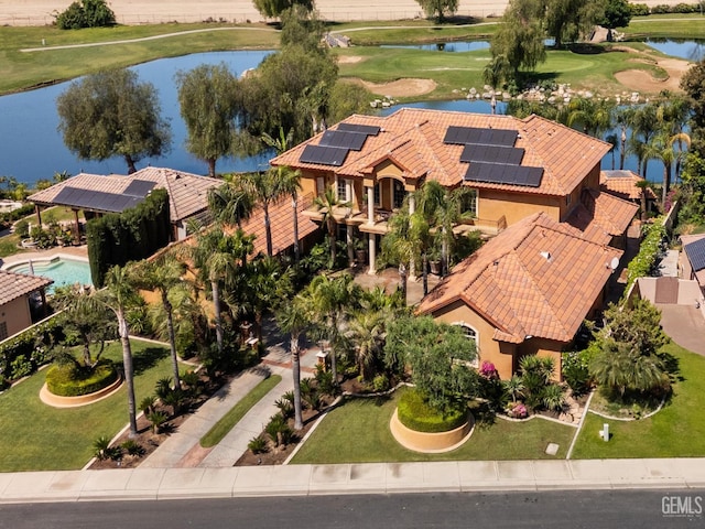 4905 Islands Dr, Bakersfield, CA 93312 - bird's eye view of a nearby body of water and a golf club
