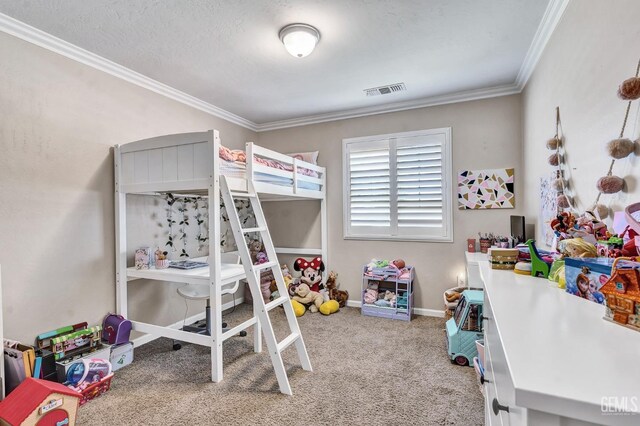 12503 Maclure Dr, Bakersfield, CA 93311 - bedroom with carpet flooring and ornamental molding