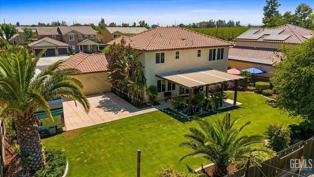 16018 La Strada Ct, Bakersfield, CA 93314 - aerial view of residential area