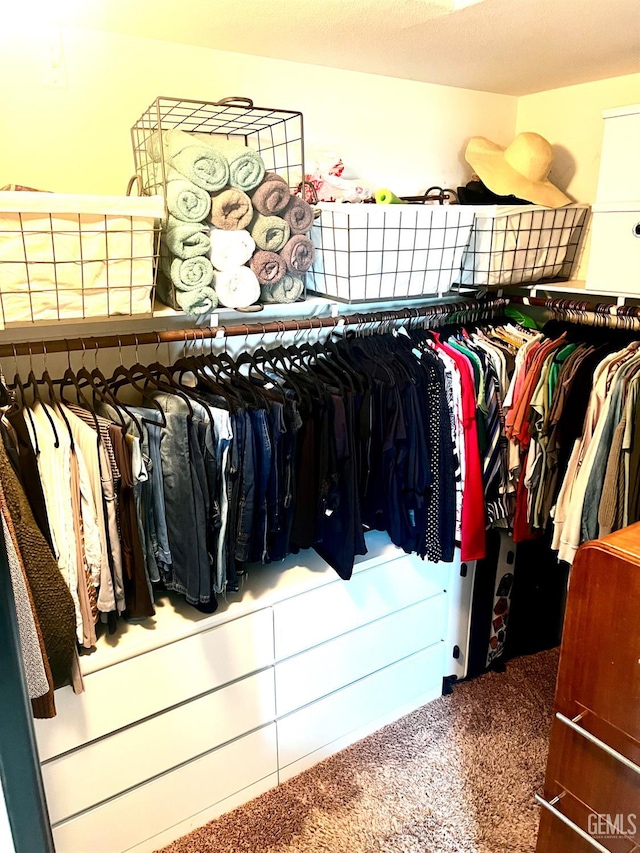 16018 La Strada Ct, Bakersfield, CA 93314 - walk in closet featuring carpet flooring