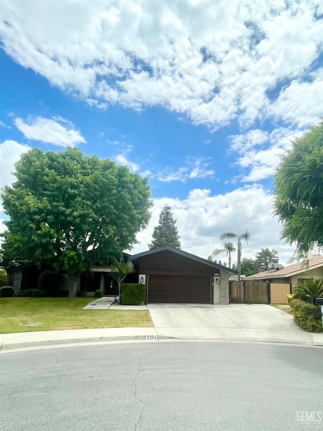 2204 Tilden Way, Bakersfield, CA 93309 - view of front of home with driveway and a garage