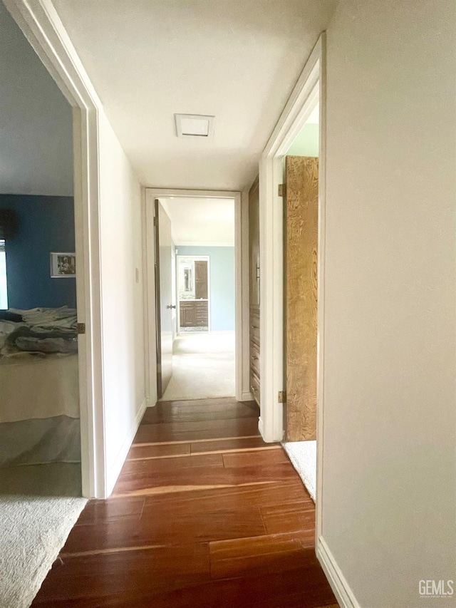 2204 Tilden Way, Bakersfield, CA 93309 - hall with hardwood / wood-style flooring and baseboards