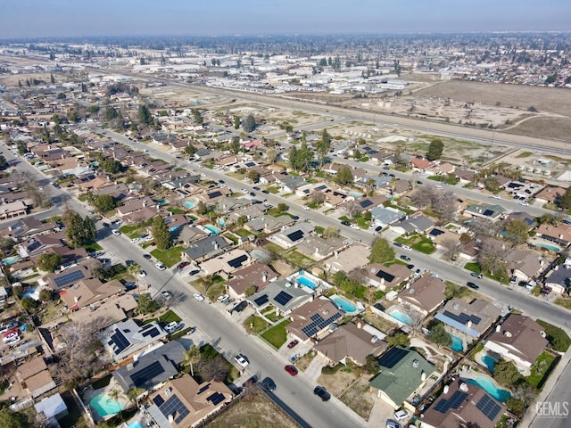 aerial view